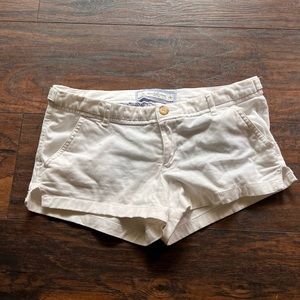 Abercrombie & Fitch White Shorts